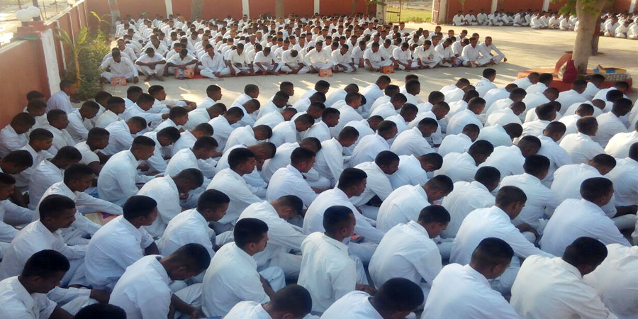 Meditation session organized for C.R.P.F Suratgarh, Ganganagar on May'2016