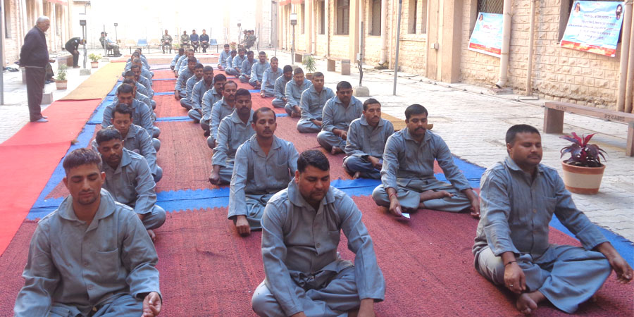 Meditation session organized for Military Hospital, Jodhpur in January'2016